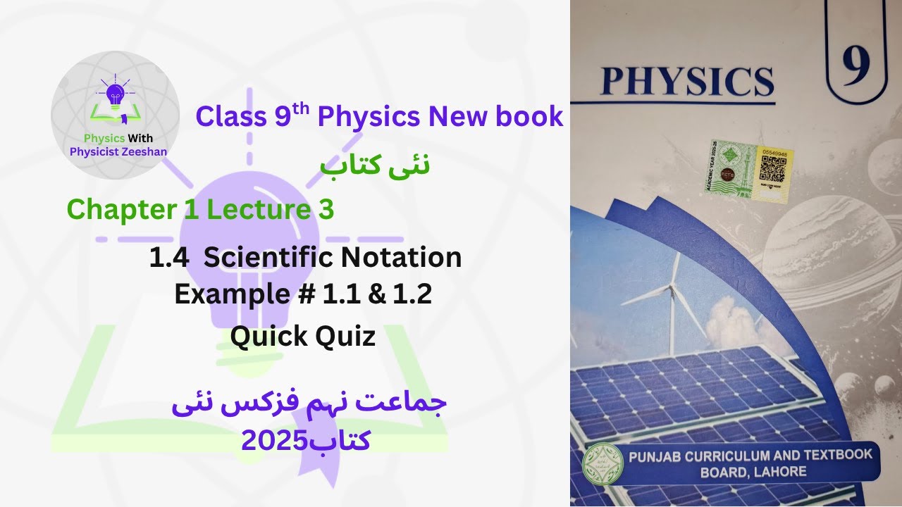 Scientific Notation with Examples & Quick Quiz | Class 9 Physics New ...