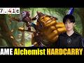 🤯AME [Alchemist] CARRY 7.41c - DOTA 2 HIGHEST MMR MATCH#dota2   #dota2gameplay