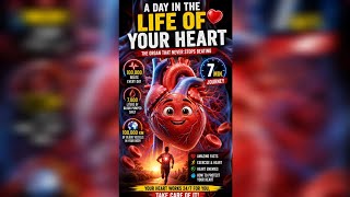 🫀 A Day in the Life of Your Heart |  Journey Inside the Human Body