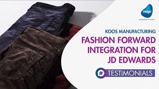 Fashion Forward Integration for JD Edwards at Koos Manufacturing screenshot 4