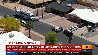 Suspect dead after police shooting in East Valley