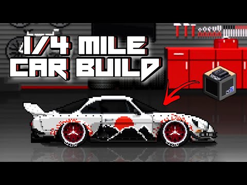 Car Build 1/4 Mile 5.9 Seconds | Pixel Car Racer | LT5 Engine