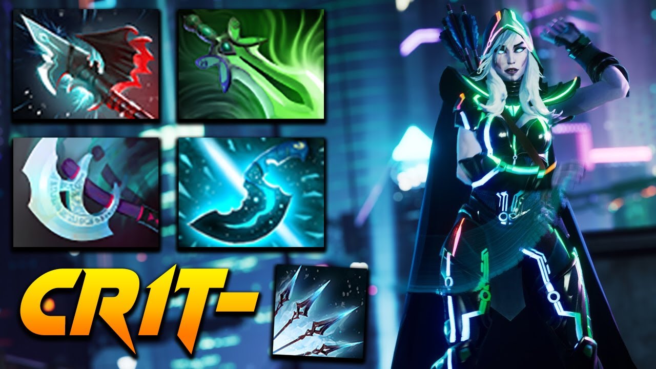 EG.Cr1t- Drow Ranger - Dota 2 Pro Gameplay [Watch & Learn]