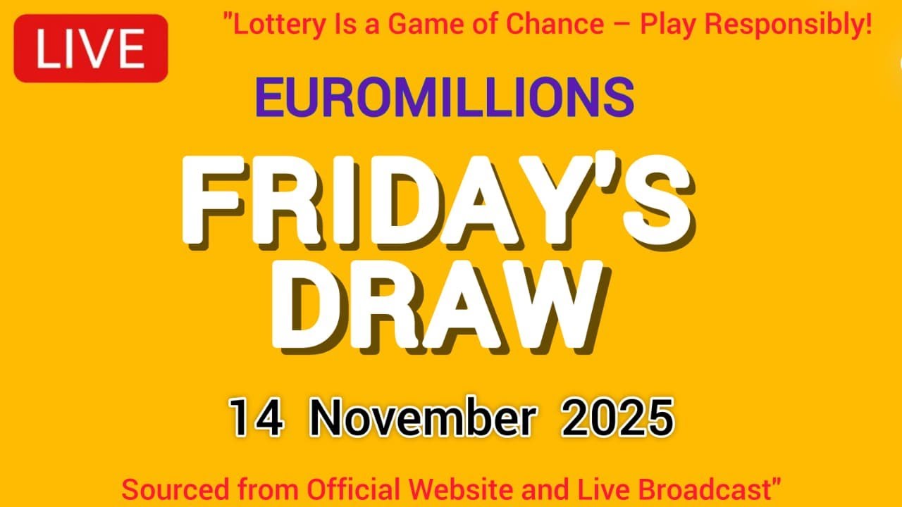 Euromillions Results Friday 14th November 2025