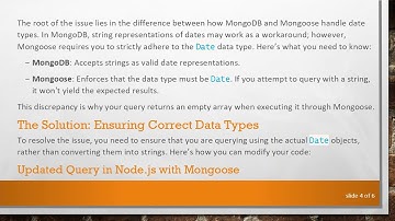 Resolving MongoDB Queries in Node.js with Mongoose: A Guide to Date Handling