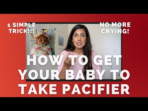 Video: How To Persuade A Child To Give Up A Pacifier