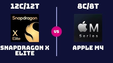 Qualcomm Snapdragon X Elite (X1E-84-100) vs Apple M4 (8-Core) – CPU Comparison