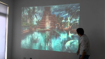 Water interactive projection system By ENOTECH