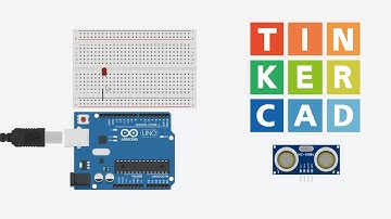TINKERCAD como simulador para ARDUINO + Proyectos de ejemplo (led y sensor ultrasónico)