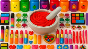 Satisfying Slime ASMR Video | DIY How To Make Soda Slime Mixing Random Makeup Glitters Random Things