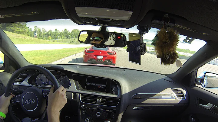 Ferrari 458 @ Mosport.  Don't be this guy