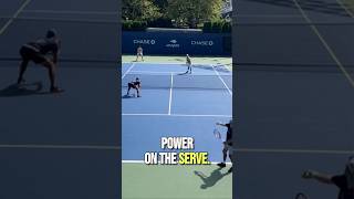 Stop Hitting FLAT SERVES in Doubles 🛑