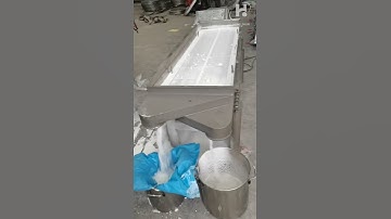 high volume powder screening linear vibrating sieve screen machine