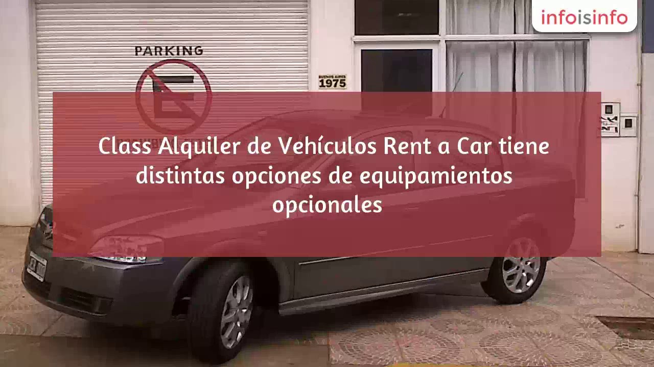 Alquiler de vehículo en Posadas CLASS Alquiler de Vehiculos Rent A