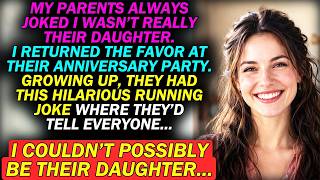 My Parents Always Joked I Wasn’t Really Their Daughter. Dad Joked THE HOSPITAL WON'T TAKE HER BACK