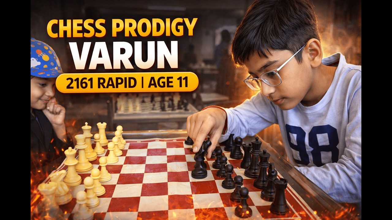 11-Year-Old Chess Star Hyderabad | 2161 Rapid Rating 🔥