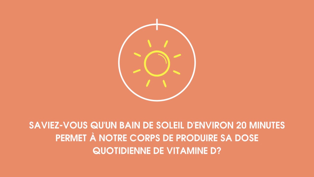 Vitamine D Le soleil et l'apport par jour YouTube Vitamine D Le soleil et l'apport par jour YouTube