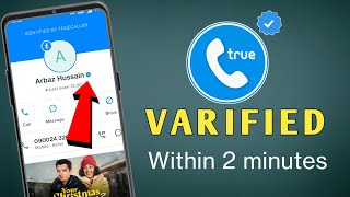 Truecaller ID bluetick kaise laye | How to verify Truecaller name and number screenshot 5