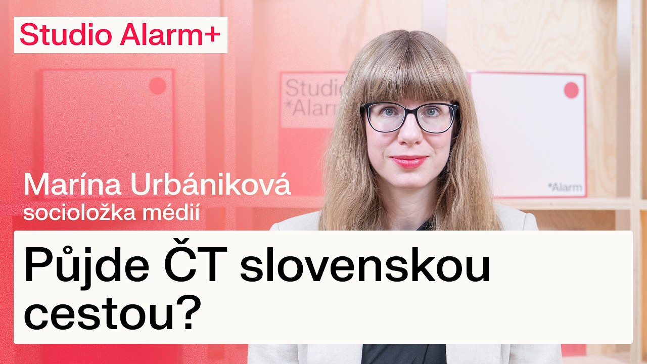 Veřejnoprávní média nejdou slovenskou cestou. Může být ještě hůř? | Marína Urbániková