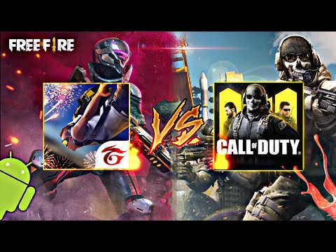 FREE FIRE VS CALL OF DUTY MOBILE | COMPARACIÓN ¿CUAL ES ...
