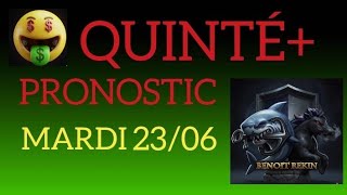 Pronostic Pmu Quinté Du Jour Mardi 23 Juin 2026