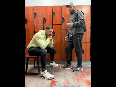 When Ben lets Anthony know that he “HEARD” him yesterday.
