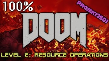 DOOM - 100% Collectibles and secrets - Resource Operations