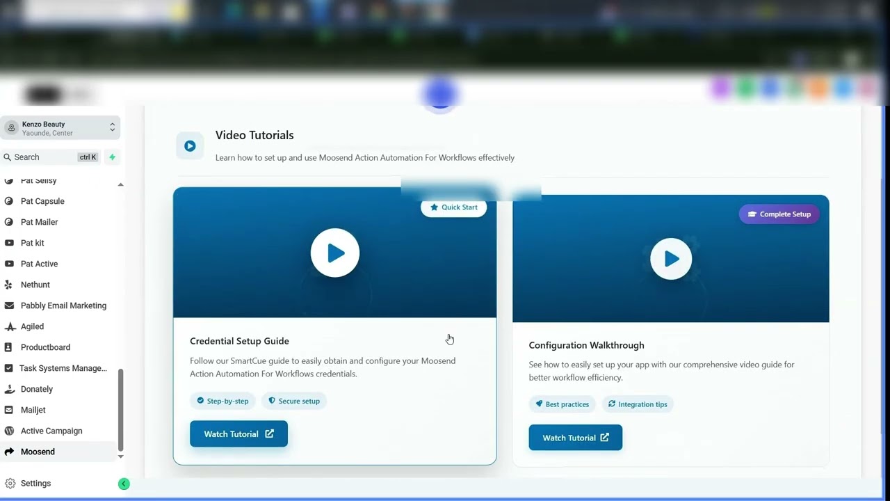 Moosend Action Automation for Workflows: Full Setup Guide 🚀