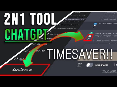 Save Time with this 2n1 ChatGPT Browser Extension