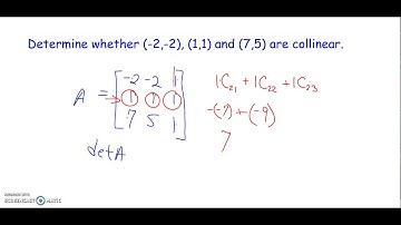 7.8  Applications of Matrices and Determinats