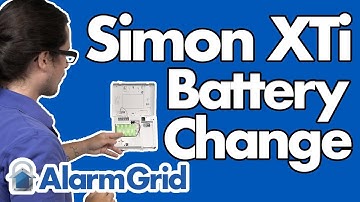 Changing the Battery of an Interlogix Simon XTi & XTi-5