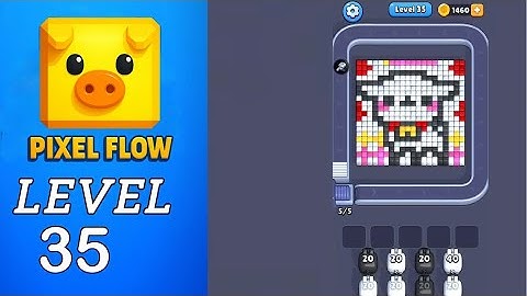Pixel Flow Level 35 Walkthrough