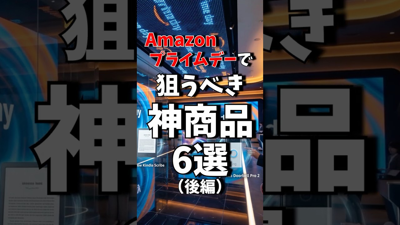 Amazonプライムデーで狙うべき神商品6選!!（後編） #shrots #amazon #sale #ガジェット