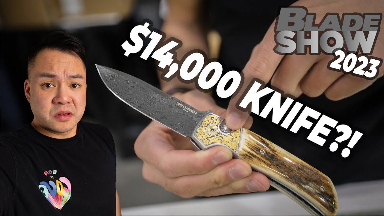 INSANE 14,000 Knife Blade Show Atlanta 2023 Protech Knives YouTube