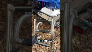 Much needed addition! #boat #boating #diy #lakelife #fishing #water #boatlife #boats #fishingboat