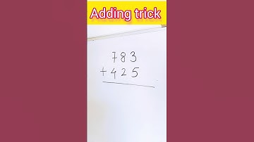Short maths tricks || Addition trick tricks #shorts #mathstricks #youtubeshorts #trending #ytshorts