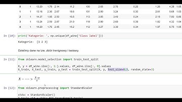 Regresja logistyczna (kod Python)