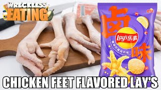 Chicken Feet Flavored Lay's Chips Taste Test