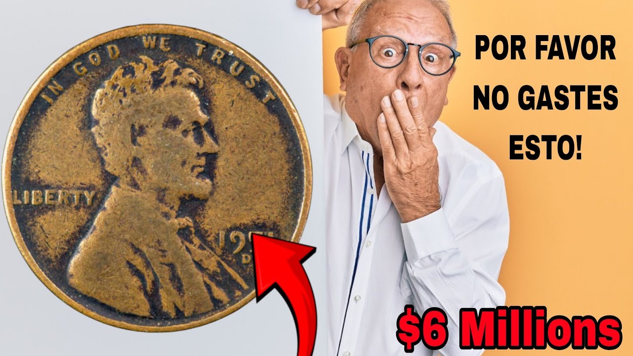 Monedas Valiosas Wheat Penny que Valen Miles de Dólares – Raros Centavos One Cent que Debes Buscar!