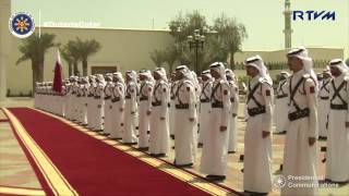 Welcome Ceremony To Our Beloved President Duterte.