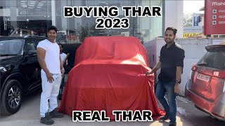 2023 Mahindra Thar Delivery My Dream Car With Emotional