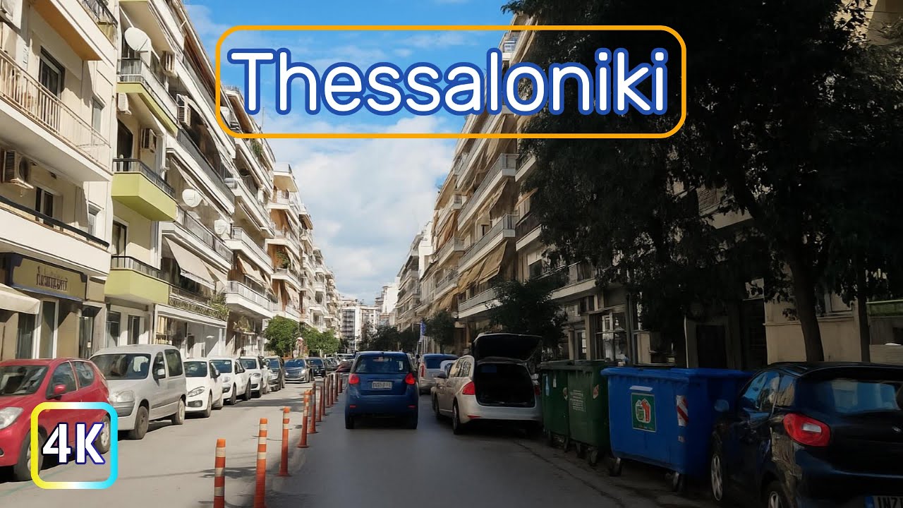 Summer Driving in Thessaloniki | Spectacular City Drive | Greece 🇬🇷
