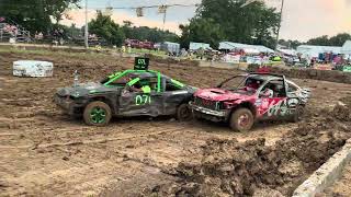 Heat 3 figure 8 racing eldon mo 6/26/26 milller county fair 