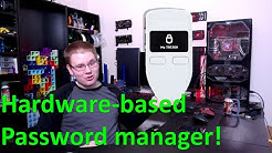 Trezor Bitcoin Wallet = Password Manager???