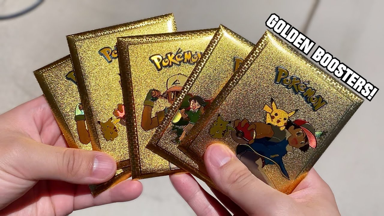 What are gold Pokemon cards? 