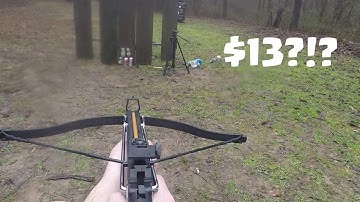 Cobra 80lb Crossbow Pistol: Unboxing and Testing