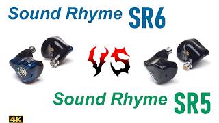 Sound Rhyme SR6 vs Sound Rhyme SR5 - - IEM sound comparison - YouTube
