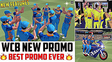 🔥WCB My Career Mode Promo | Upcoming New Features | Best Promo Ever 🔥