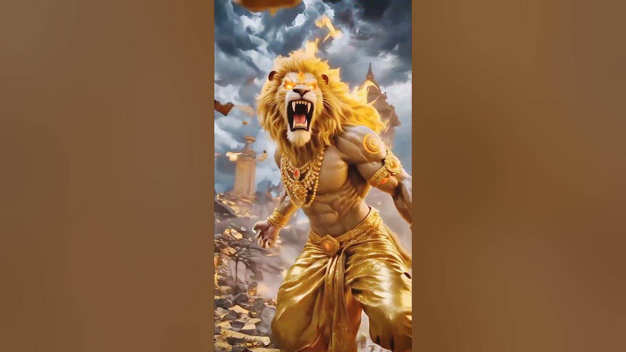 Nara nara narasimha nama..🙏 #mahavatarnarsimha #trending #narsimha #mananagarikatha