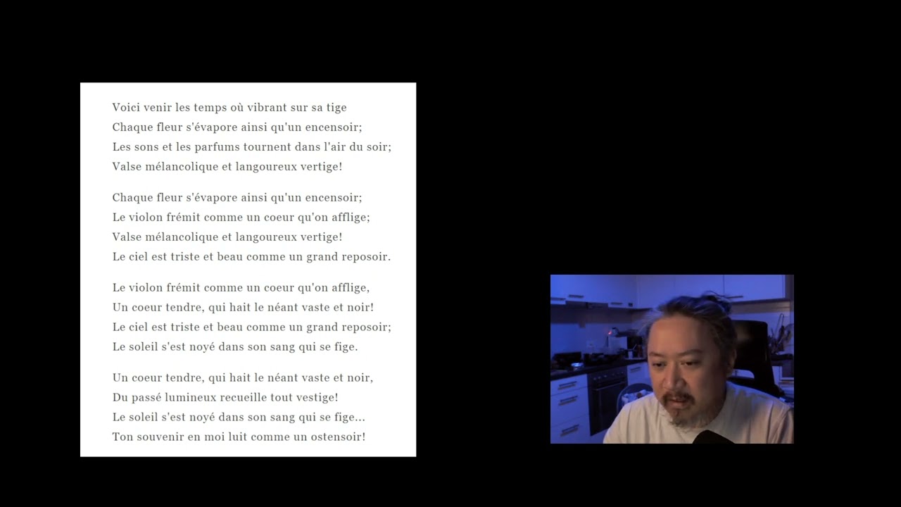 Harmonie du Soir, de Charles Baudelaire